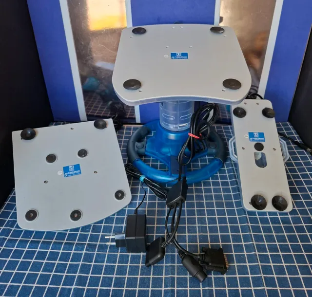 N64/PS2/PS1 VOLANTE +PEDALES +CAMBIO CON FRENO