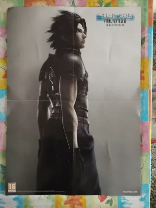 Póster Crisis Core Final Fantasy VII Reunion