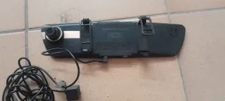 Espejo retrovisor con cámara de grabación 