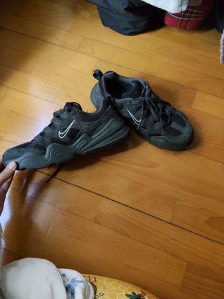 Nike mujer negras grises T39
