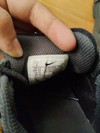 Nike mujer negras grises T39