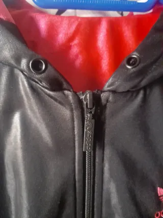 M Chaqueta Adidas Chile 62 Negra y Rosa/Fucsia 