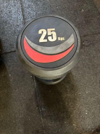 1 Mancuerna 25 kg 