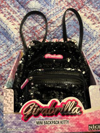 Zainetto Girabrilla paillettes nere