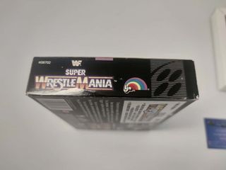 WWF Super WrestleMania Super Nintendo NTSC USA