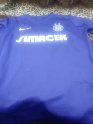Maglietta calcio blu