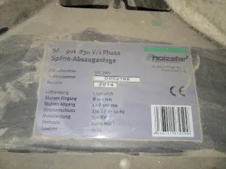 Aspiradora industrial con bolsa