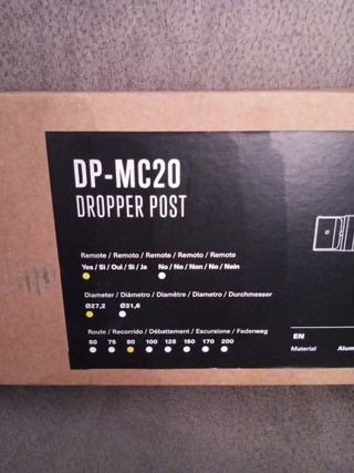 Tija Orbea DP-MC20 Dropper Post Nueva