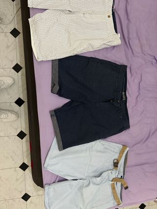 Lote 3 Pantalones Cortos Hombre Talla L