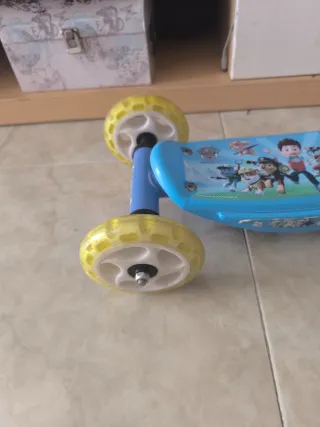 Patinete 3 Ruedas Patrulla Canina