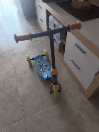 Patinete 3 Ruedas Patrulla Canina