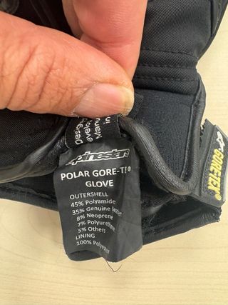 Guantes Alpinestars Gore-Tex Talla S