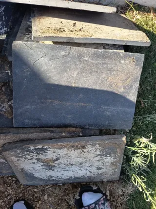 Losas de suelo de pizarra