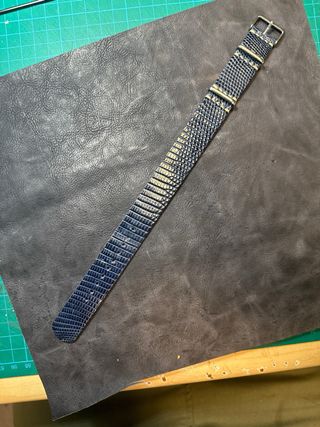 Correa Nato Zulu Artesanal Azul