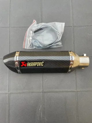 Tubo Escape Akrapovic carbono
