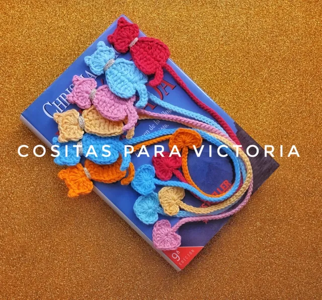 Marcapáginas Gatito Crochet... Consulta lote ❤️