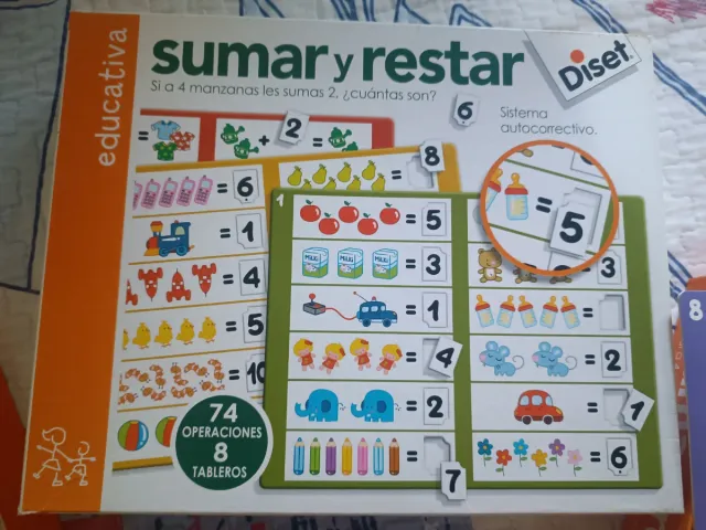 Juego educativo Diset Sumar y Restar