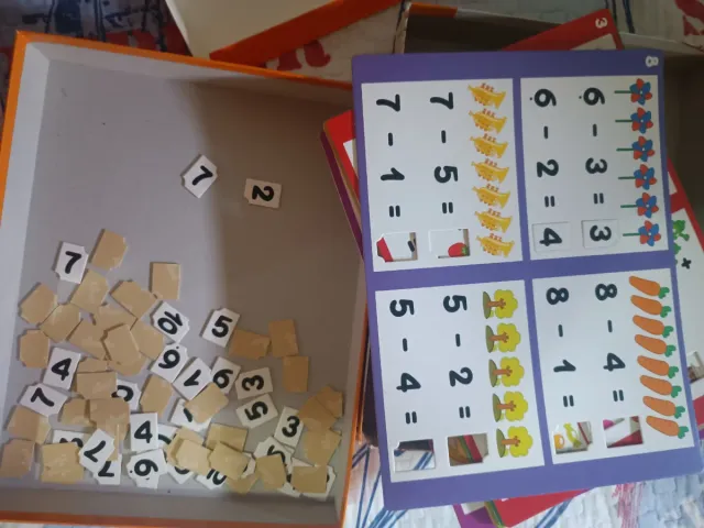 Juego educativo Diset Sumar y Restar