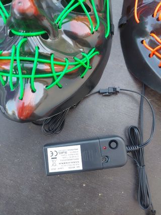Máscaras LED Halloween
Están sin usar