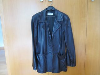 Chaqueta de piel LIVIANA PALLI negra