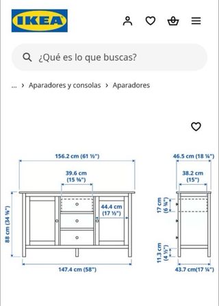 Cómoda Hemnes Ikea Blanca