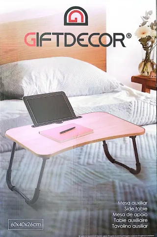 Mesa auxiliar plegable GIFTDECOR