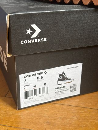 Converse Run Star Hike Negras

