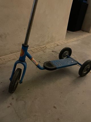 Patinete vintage 3 ruedas