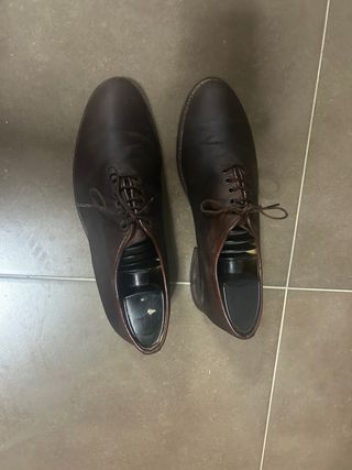 Zapatos camperos para polainas