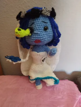Muñeca crochet Emily Novia Cadáver