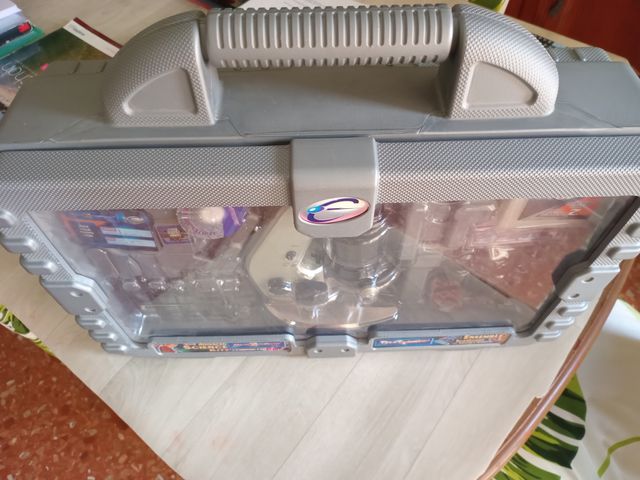 Microscopio 3 en 1 con maletín