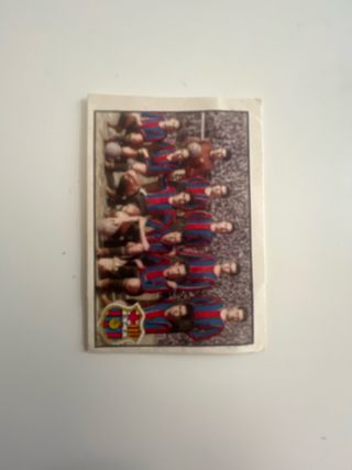Cromo nº1 Fútbol Club Barcelona