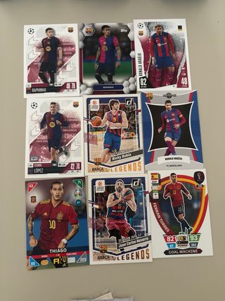 Cromos FC Barcelona (Varios Jugadores)
0,25 /und