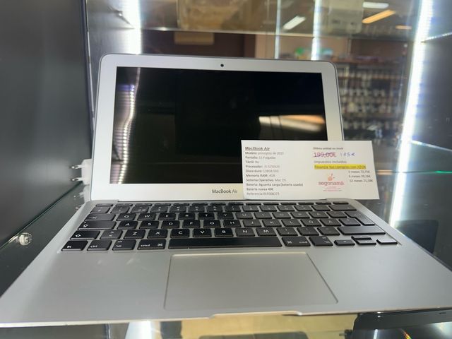MacBook Air 11 2015 128GB SSD 4GB RAM