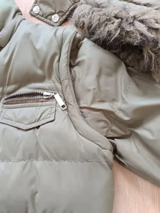 Chaqueta abrigo verde
