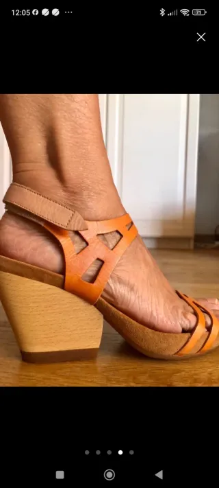 Sandalias Camper   Naranja