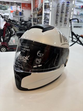 CASCO DE MOTO WESTT BLANCO TALLA XL CON CAJA A ESTRENAR
