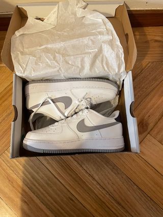 Nike Air Force 1 Blancas y Grises