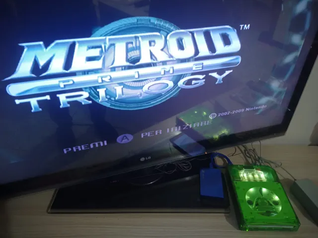 Nintendo Wii Custom Verde