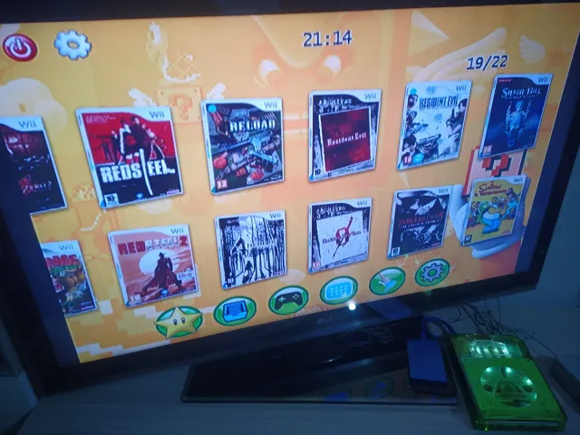 Nintendo Wii Custom Verde