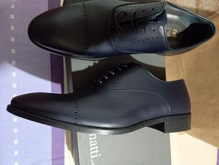 Zapatos de vestir caballero Fenatti azul 