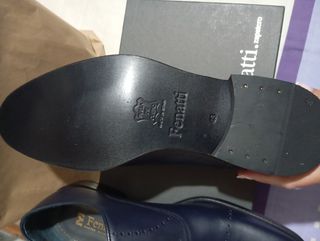 Zapatos de vestir caballero Fenatti azul 