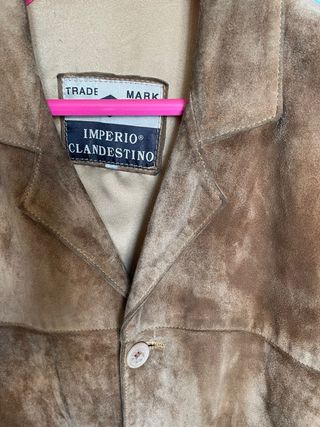 Chaqueta de ante Imperio Clandestino