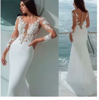 ENVÍO GRATIS! VESTIDO DE NOVIA NUEVO-. TALLAS