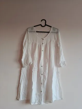 Blusa/vestido blanco