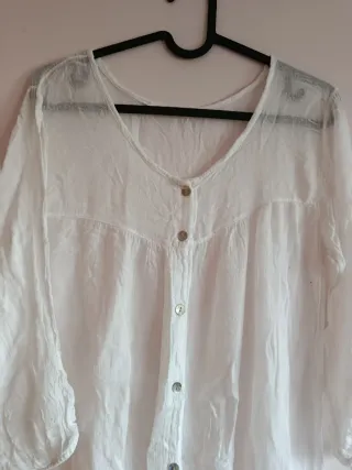 Blusa/vestido blanco