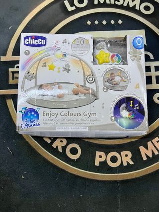 Chicco Enjoy Colours Gimnasio Bebé 3en1 con Luz y 