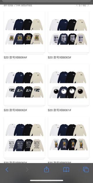Proveedor Ropa de Marca