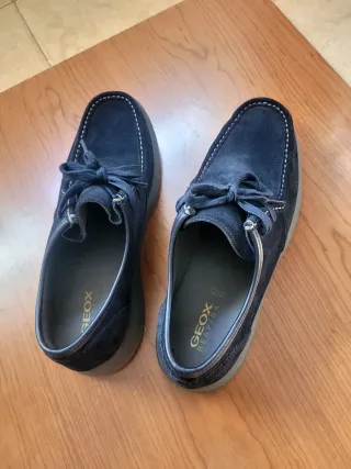 Zapatos Geox Casual Azul Talla 45