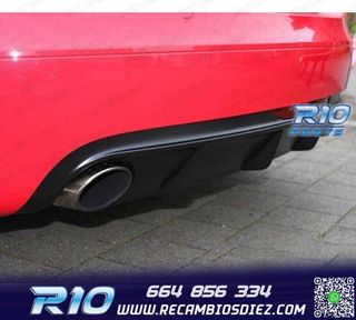 DIFUSOR AUDI TT 8J 06-14 LOOK R32 DTM